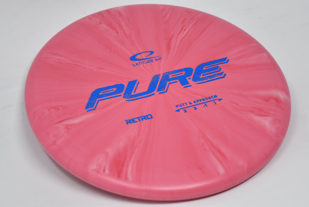 Buy Pink Latitude 64 Retro Pure Putt and Approach Disc Golf Disc (Frisbee Golf Disc) at Skybreed Discs Online Store