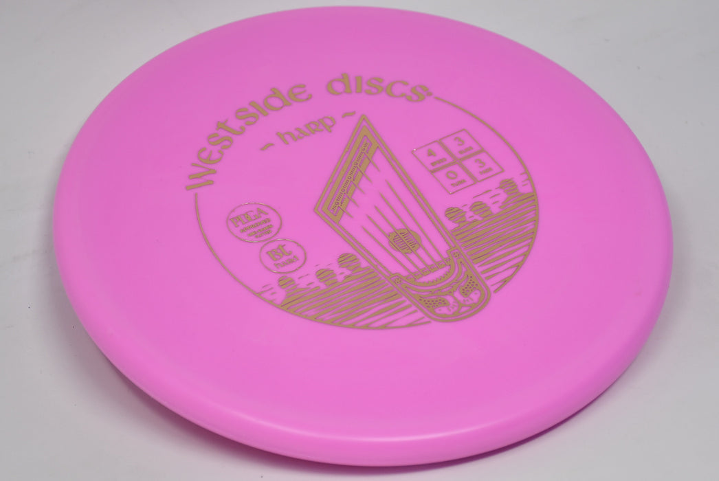 Buy Pink Westside BT Hard Harp Putt and Approach Disc Golf Disc (Frisbee Golf Disc) at Skybreed Discs Online Store