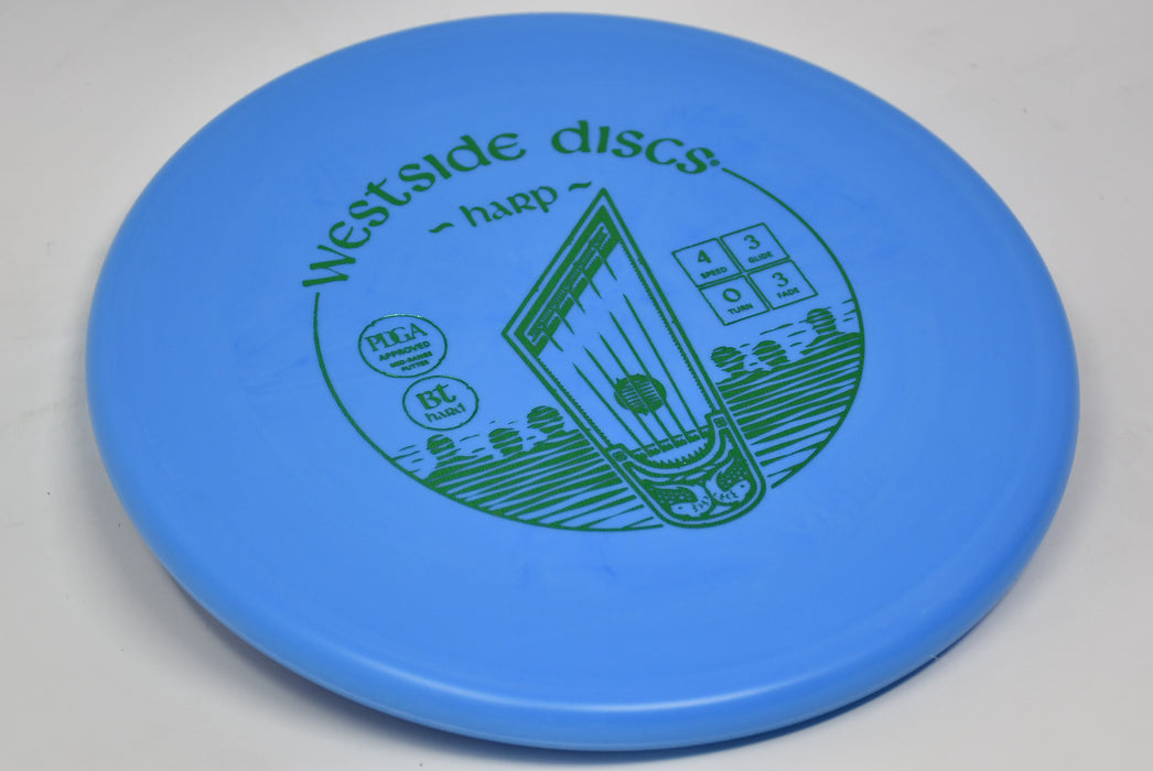 Buy Blue Westside BT Hard Harp Putt and Approach Disc Golf Disc (Frisbee Golf Disc) at Skybreed Discs Online Store