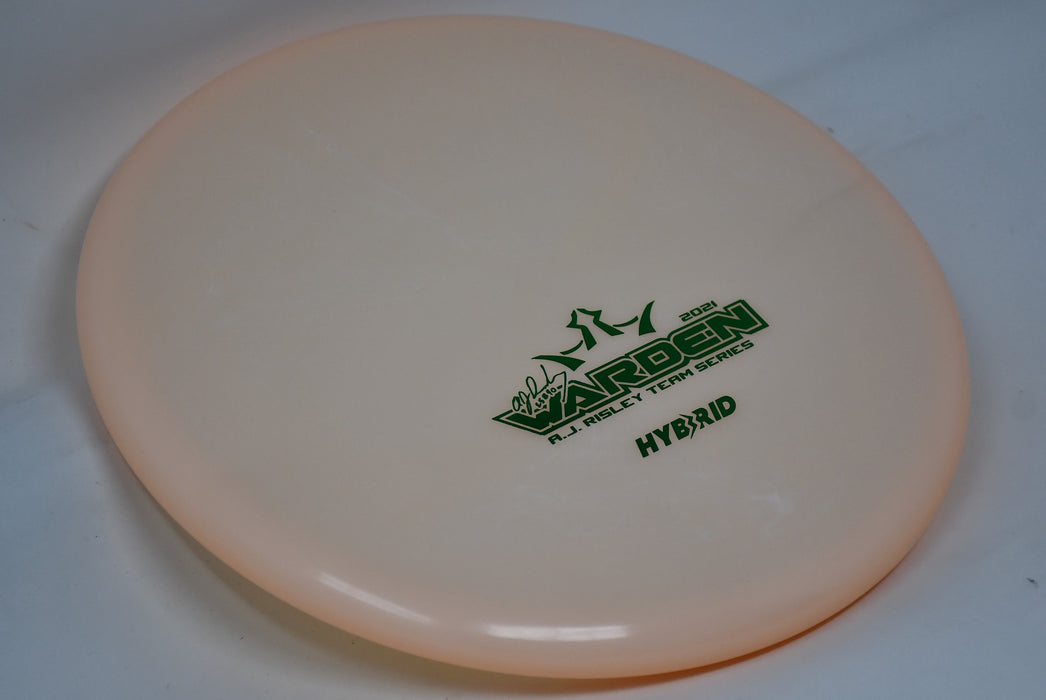 Buy Orange Dynamic Hybrid Warden A.J. Risley Team Series 2021 Putt and Approach Disc Golf Disc (Frisbee Golf Disc) at Skybreed Discs Online Store