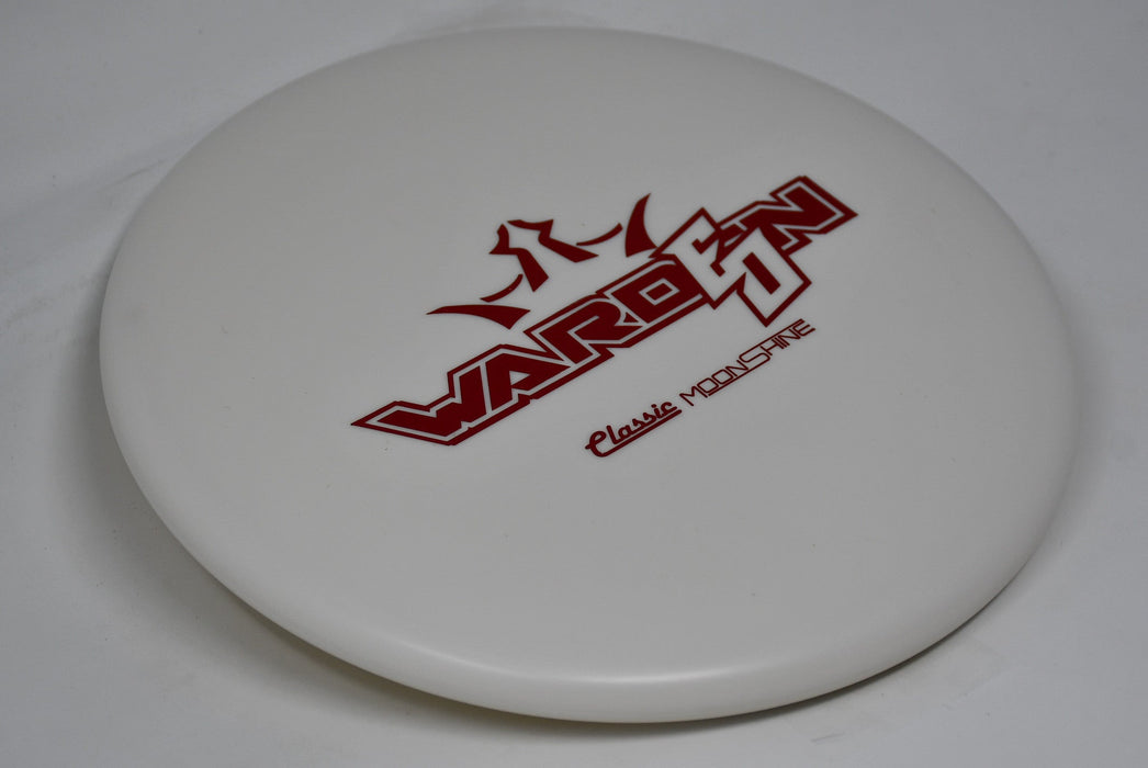 Buy White Dynamic Classic Moonshine Warden EO Stamp Putt and Approach Disc Golf Disc (Frisbee Golf Disc) at Skybreed Discs Online Store