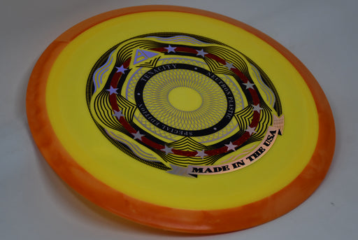 Buy Orange Axiom Neutron Tenacity Made in the USA Special Edition Distance Driver Disc Golf Disc (Frisbee Golf Disc) at Skybreed Discs Online Store