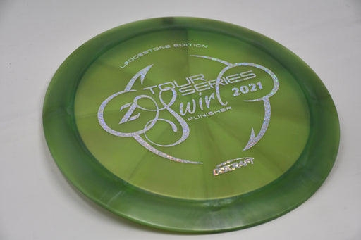 Buy Green Discraft LE Z Swirl Tour Series Punisher Ledgestone 2021 Distance Driver Disc Golf Disc (Frisbee Golf Disc) at Skybreed Discs Online Store