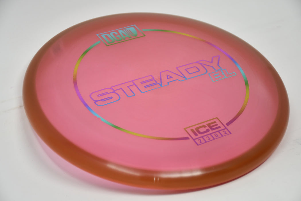 Buy Orange DGA Ice Blend Steady BL Putt and Approach Disc Golf Disc (Frisbee Golf Disc) at Skybreed Discs Online Store