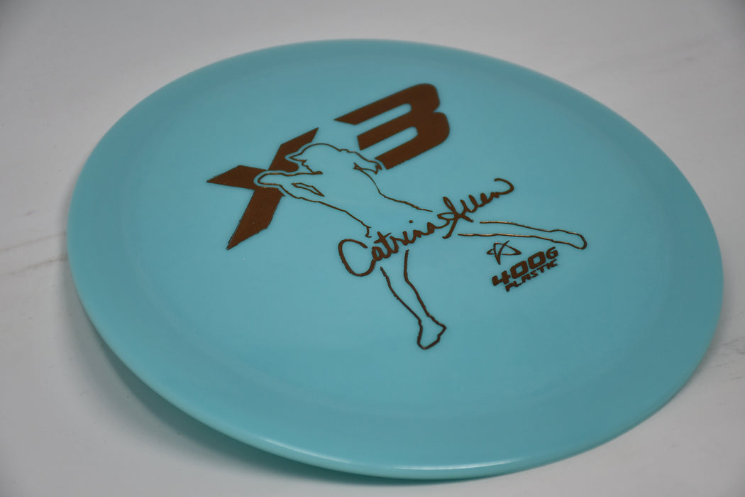 Buy Blue Prodigy 400G X3 Catrina Allen Signature Series Distance Driver Disc Golf Disc (Frisbee Golf Disc) at Skybreed Discs Online Store