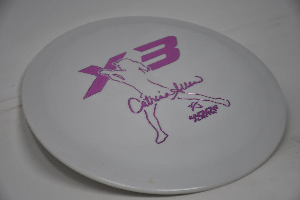 Buy White Prodigy 400G X3 Catrina Allen Signature Series Distance Driver Disc Golf Disc (Frisbee Golf Disc) at Skybreed Discs Online Store