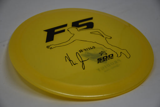 Buy Yellow Prodigy 500 F5 Kevin Jones Signature Series Fairway Driver Disc Golf Disc (Frisbee Golf Disc) at Skybreed Discs Online Store