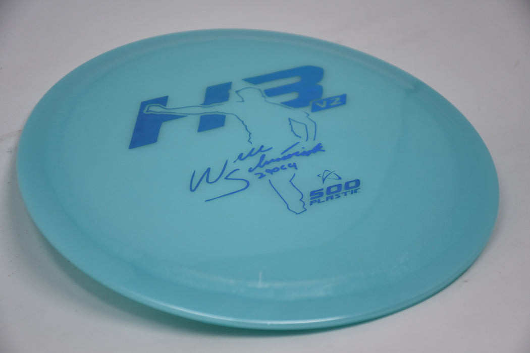 Buy Blue Prodigy 500 H3V2 Will Schusterick Signature Series Fairway Driver Disc Golf Disc (Frisbee Golf Disc) at Skybreed Discs Online Store