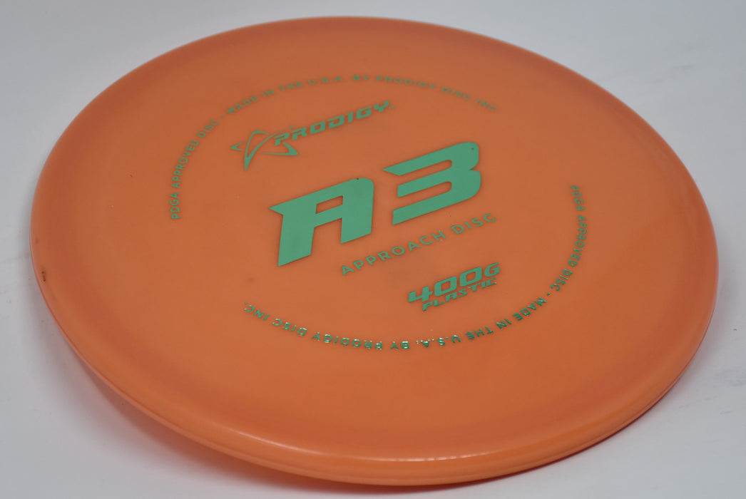 Buy Pink Prodigy 400G A3 Kevin Jones Bottom Stamp Putt and Approach Disc Golf Disc (Frisbee Golf Disc) at Skybreed Discs Online Store