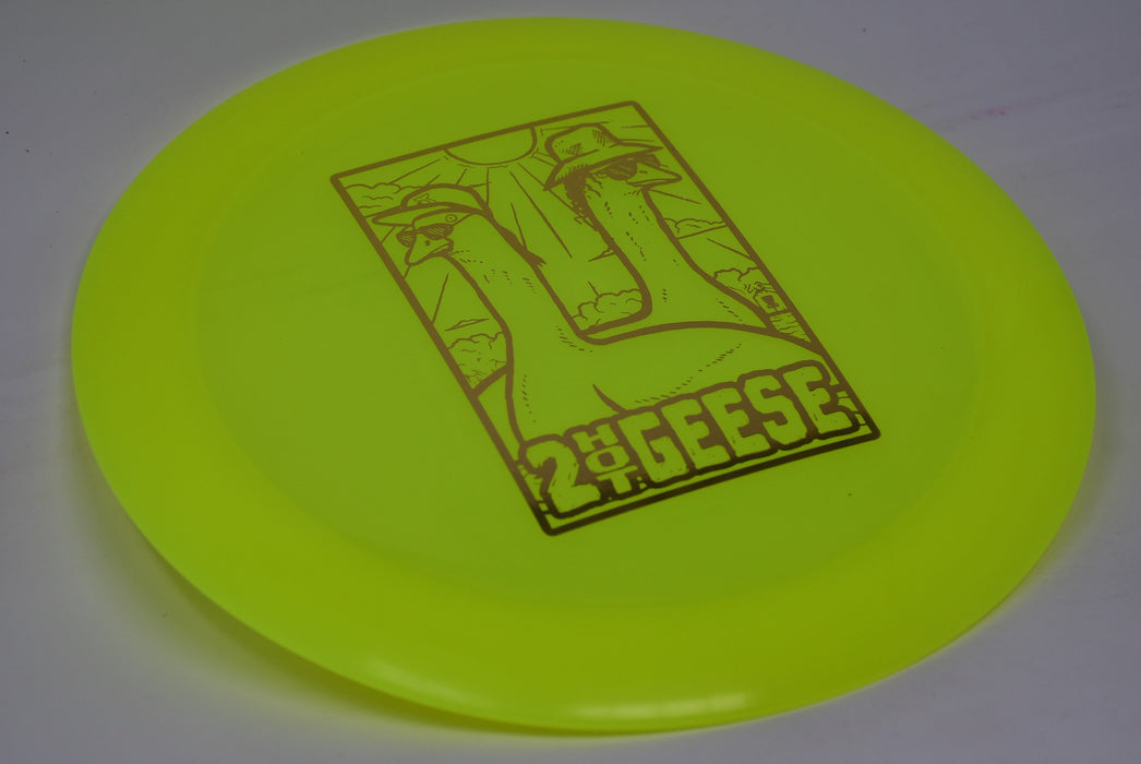Buy Yellow Latitude 64 Opto Ballista Pro 2 Hot Geese Distance Driver Disc Golf Disc (Frisbee Golf Disc) at Skybreed Discs Online Store