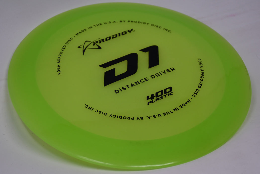 Buy Green Prodigy 400 D1 Distance Driver Disc Golf Disc (Frisbee Golf Disc) at Skybreed Discs Online Store