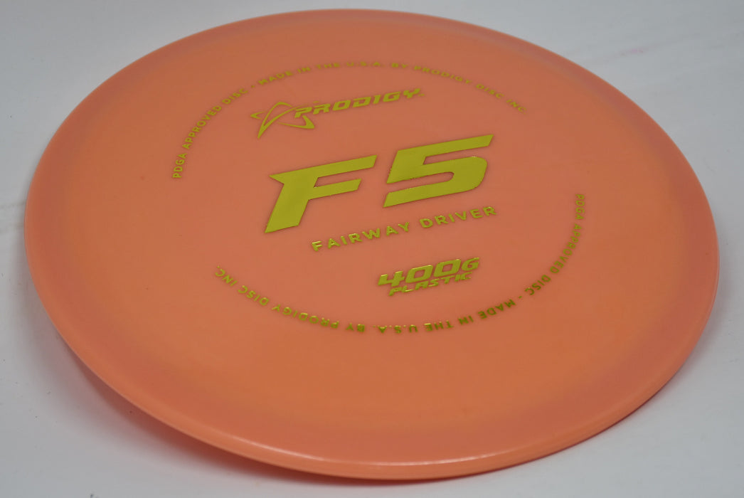 Buy Orange Prodigy 400G F5 Fairway Driver Disc Golf Disc (Frisbee Golf Disc) at Skybreed Discs Online Store