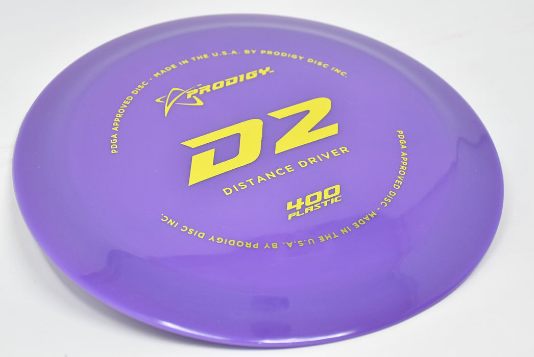 Buy Purple Prodigy 400 D2 Distance Driver Disc Golf Disc (Frisbee Golf Disc) at Skybreed Discs Online Store