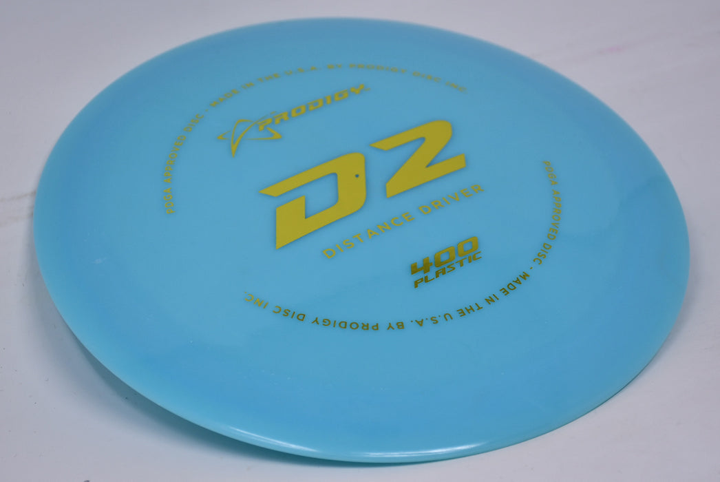 Buy Blue Prodigy 400 D2 Distance Driver Disc Golf Disc (Frisbee Golf Disc) at Skybreed Discs Online Store