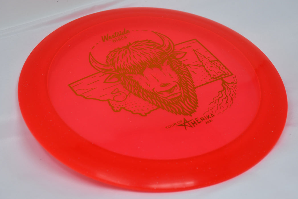 Buy Red Dynamic Lucid Raider Erika Stinchcomb Bison 2021 Distance Driver Disc Golf Disc (Frisbee Golf Disc) at Skybreed Discs Online Store