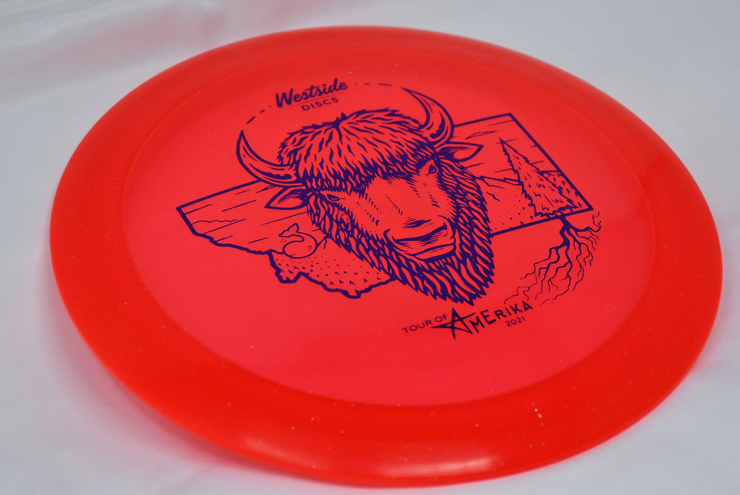 Buy Red Dynamic Lucid Raider Erika Stinchcomb Bison 2021 Distance Driver Disc Golf Disc (Frisbee Golf Disc) at Skybreed Discs Online Store