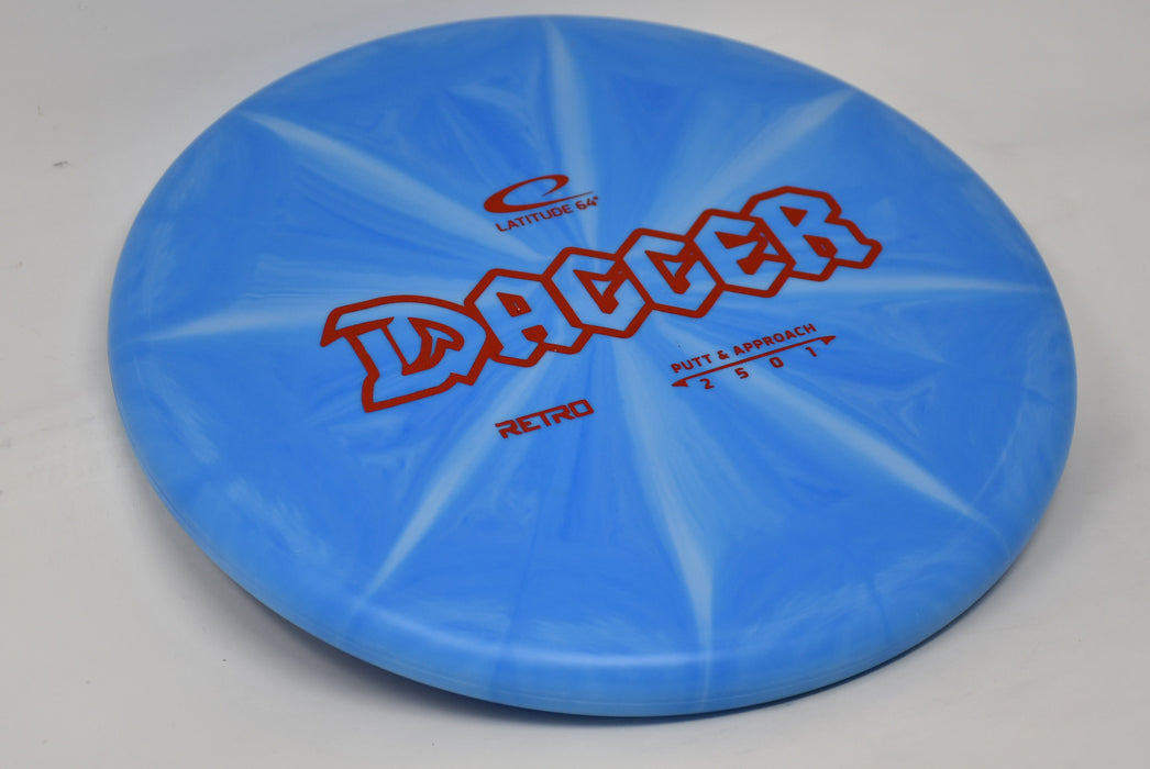 Buy Blue Latitude 64 Retro Dagger Putt and Approach Disc Golf Disc (Frisbee Golf Disc) at Skybreed Discs Online Store