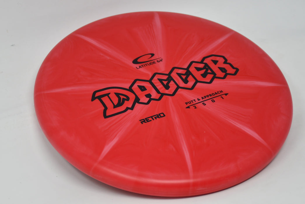 Buy Red Latitude 64 Retro Dagger Putt and Approach Disc Golf Disc (Frisbee Golf Disc) at Skybreed Discs Online Store