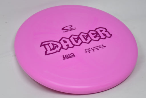 Buy Pink Latitude 64 Zero Medium Dagger Putt and Approach Disc Golf Disc (Frisbee Golf Disc) at Skybreed Discs Online Store