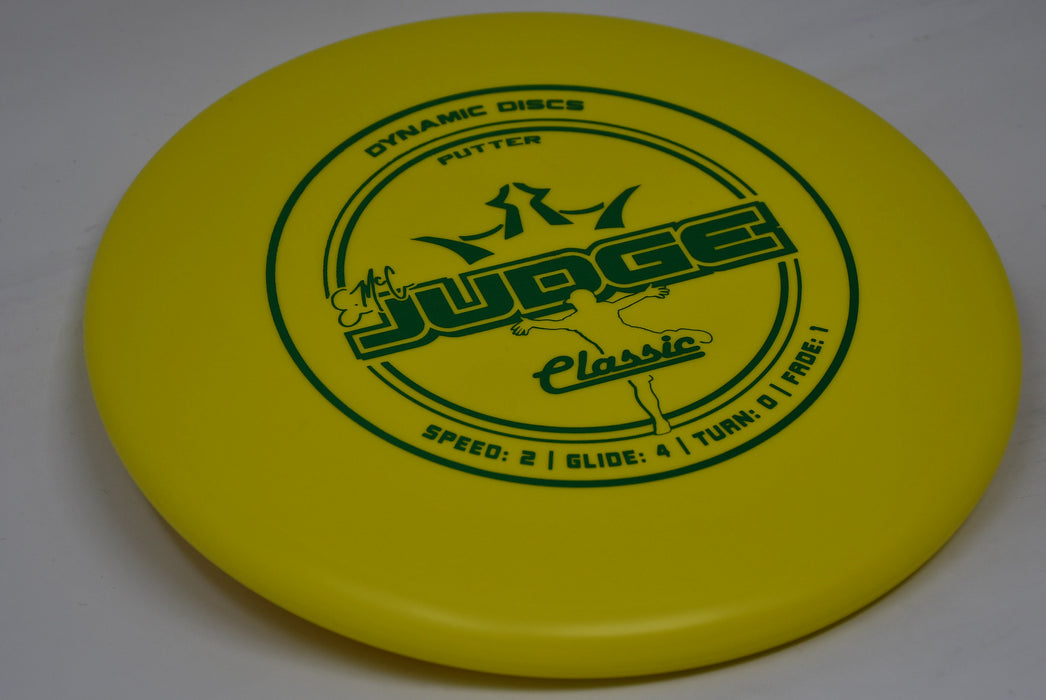 Buy Yellow Dynamic Classic Emac Judge Putt and Approach Disc Golf Disc (Frisbee Golf Disc) at Skybreed Discs Online Store
