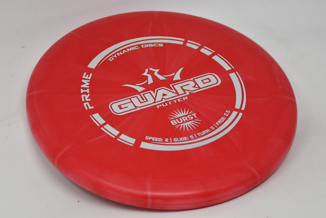 Buy Red Dynamic Prime Burst Guard Putt and Approach Disc Golf Disc (Frisbee Golf Disc) at Skybreed Discs Online Store