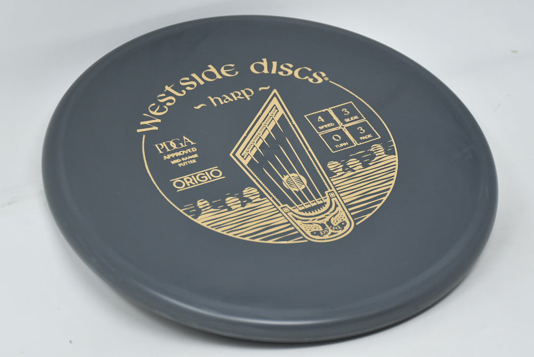 Buy Gray Westside Origio Harp Putt and Approach Disc Golf Disc (Frisbee Golf Disc) at Skybreed Discs Online Store