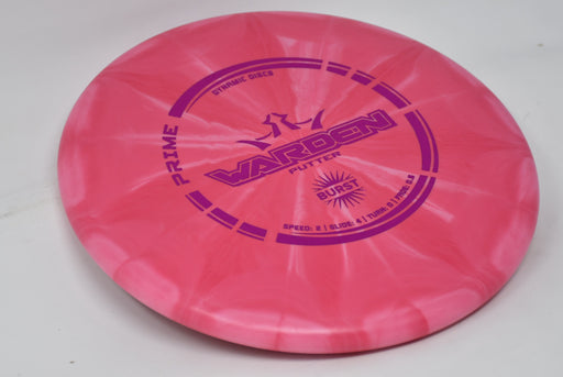 Buy Pink Dynamic Prime Burst Warden Putt and Approach Disc Golf Disc (Frisbee Golf Disc) at Skybreed Discs Online Store