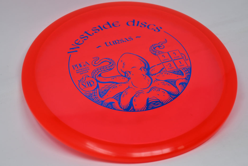 Buy Red Westside VIP Tursas Midrange Disc Golf Disc (Frisbee Golf Disc) at Skybreed Discs Online Store