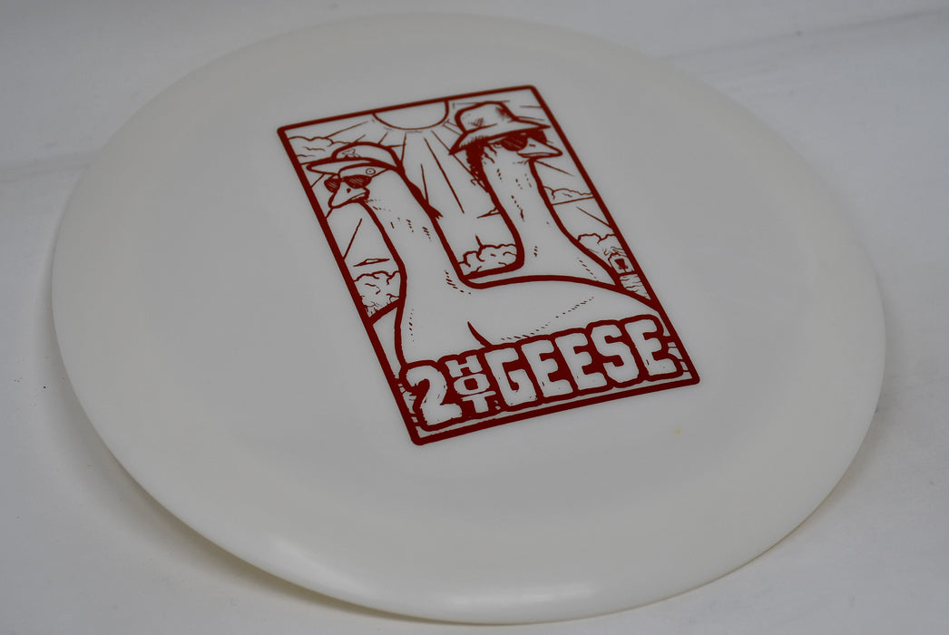 Buy White Dynamic Hybrid Raider 2 Hot Geese Distance Driver Disc Golf Disc (Frisbee Golf Disc) at Skybreed Discs Online Store