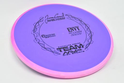 Buy Orange Axiom Electron Soft Envy James Conrad 2021 Signature Series Putt and Approach Disc Golf Disc (Frisbee Golf Disc) at Skybreed Discs Online Store