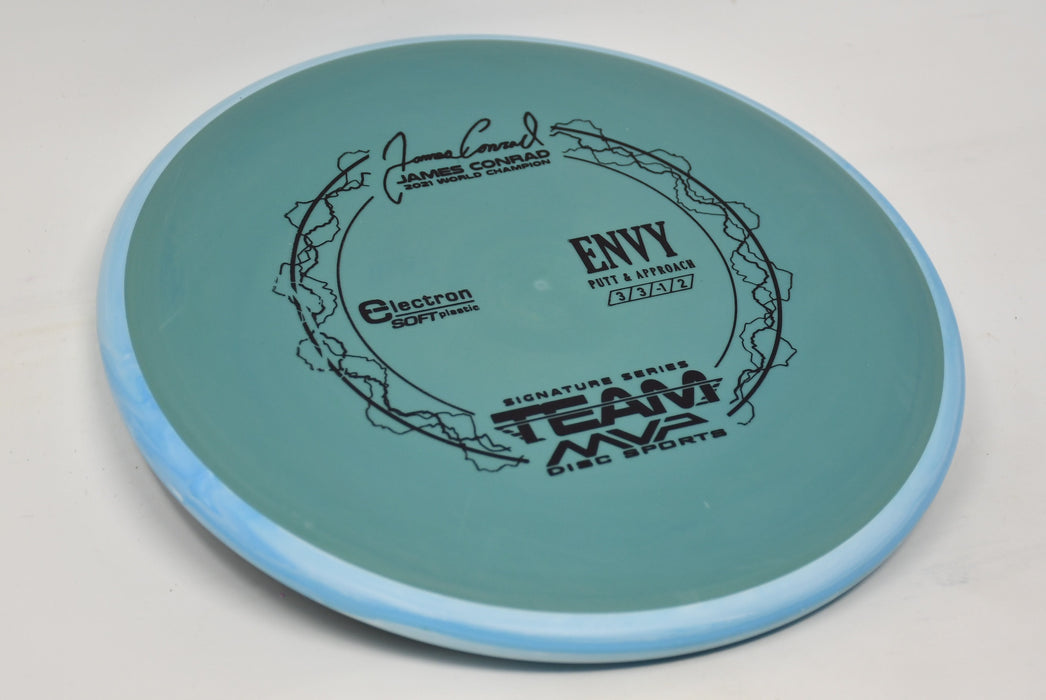Buy Purple Axiom Electron Soft Envy James Conrad 2021 Signature Series Putt and Approach Disc Golf Disc (Frisbee Golf Disc) at Skybreed Discs Online Store