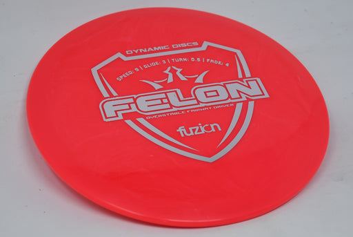 Buy Red Dynamic Fuzion Felon Fairway Driver Disc Golf Disc (Frisbee Golf Disc) at Skybreed Discs Online Store