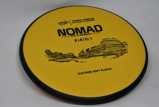 Buy Yellow MVP Electron Soft Nomad Putt and Approach Disc Golf Disc (Frisbee Golf Disc) at Skybreed Discs Online Store