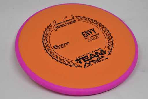 Buy Orange Axiom Electron Envy James Conrad 2021 Signature Series Putt and Approach Disc Golf Disc (Frisbee Golf Disc) at Skybreed Discs Online Store