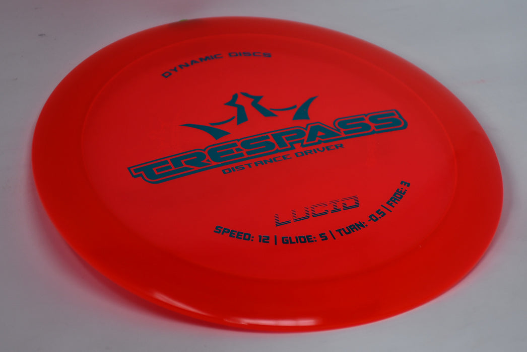 Buy Red Dynamic Lucid Trespass Distance Driver Disc Golf Disc (Frisbee Golf Disc) at Skybreed Discs Online Store