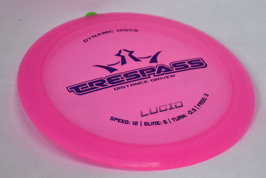 Buy Pink Dynamic Lucid Trespass Distance Driver Disc Golf Disc (Frisbee Golf Disc) at Skybreed Discs Online Store