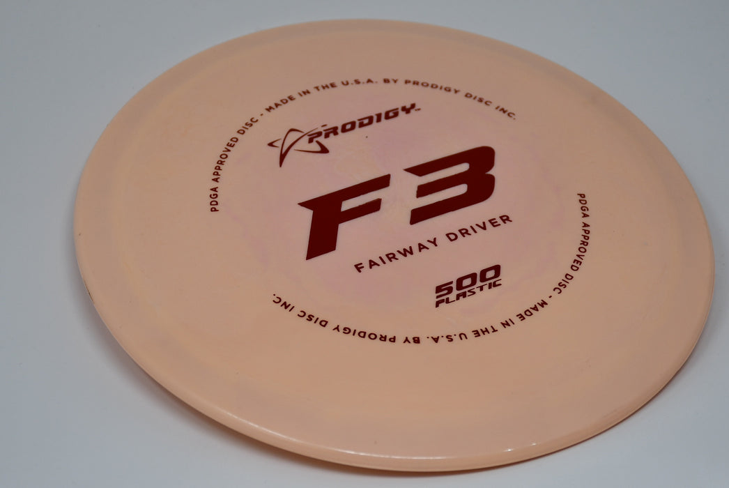 Buy Pink Prodigy 500 F3 Fairway Driver Disc Golf Disc (Frisbee Golf Disc) at Skybreed Discs Online Store