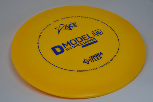 Buy Yellow Prodigy DuraFlex D Model US Distance Driver Disc Golf Disc (Frisbee Golf Disc) at Skybreed Discs Online Store