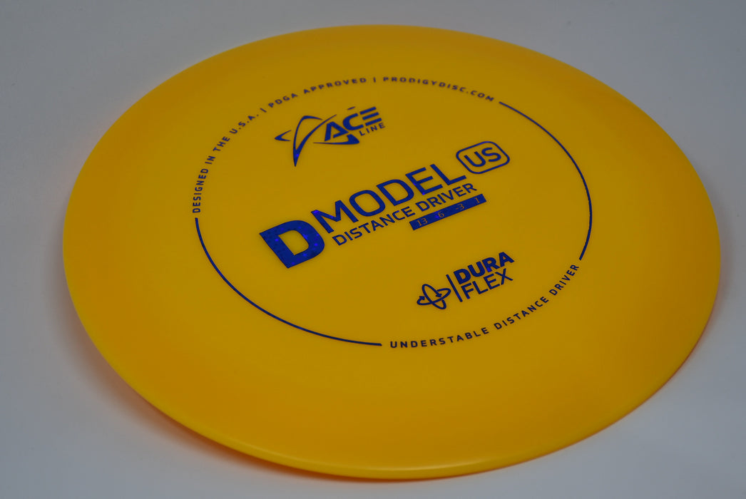 Buy Yellow Prodigy DuraFlex D Model US Distance Driver Disc Golf Disc (Frisbee Golf Disc) at Skybreed Discs Online Store
