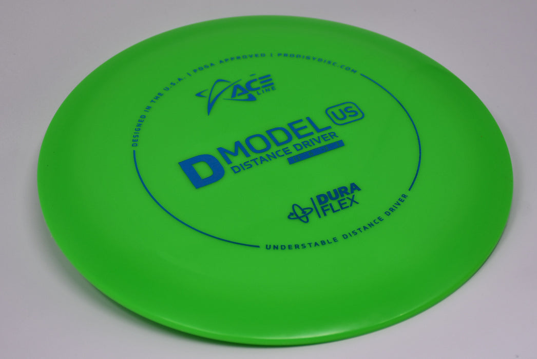 Buy Green Prodigy DuraFlex D Model US Distance Driver Disc Golf Disc (Frisbee Golf Disc) at Skybreed Discs Online Store