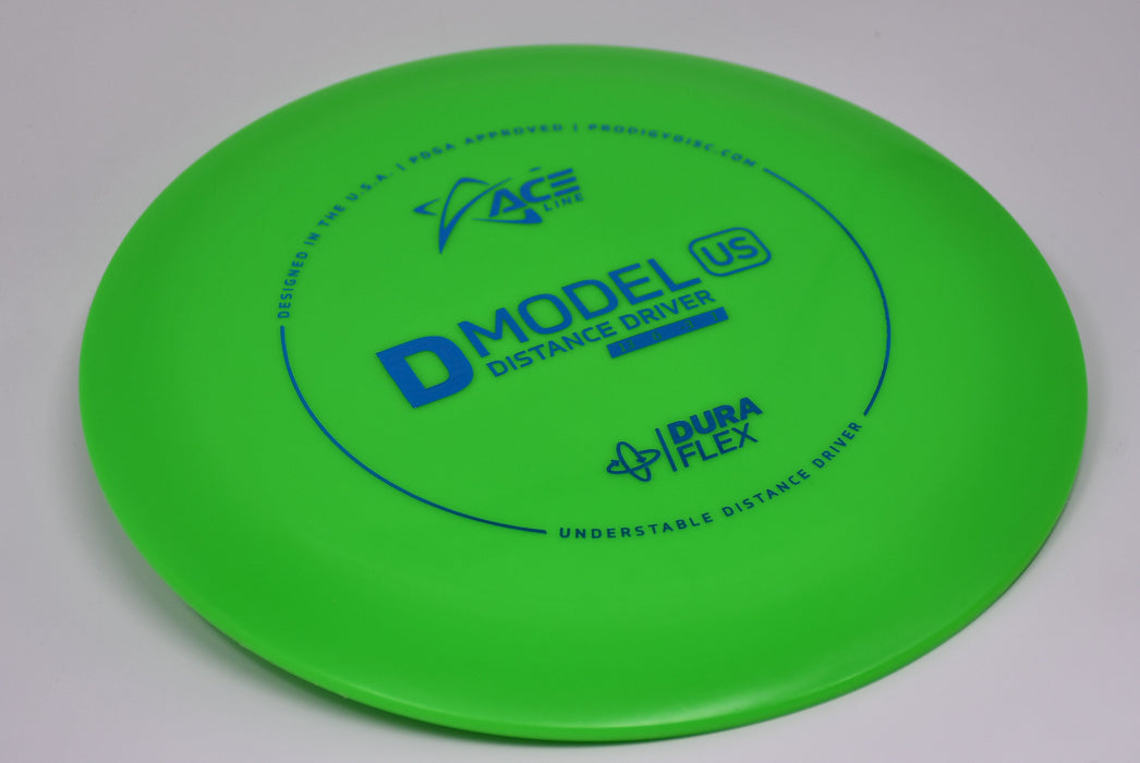 Buy Green Prodigy DuraFlex D Model US Distance Driver Disc Golf Disc (Frisbee Golf Disc) at Skybreed Discs Online Store