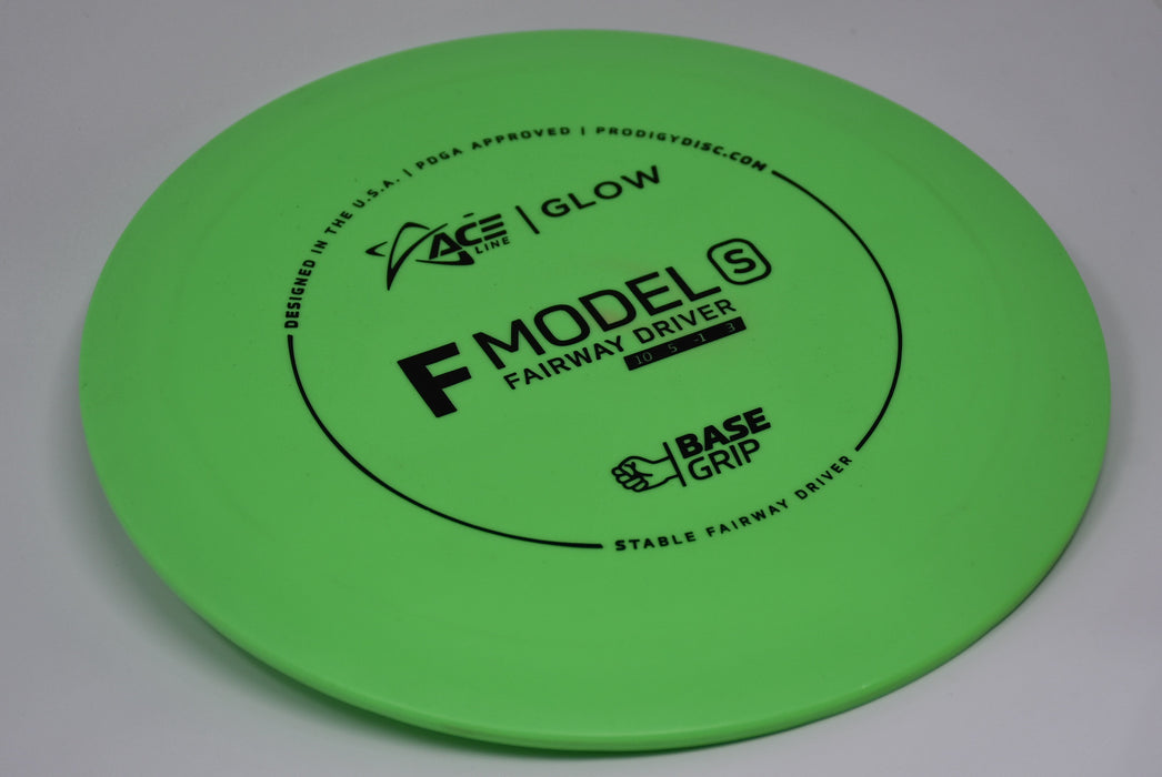 Buy Green Prodigy Glow BaseGrip F Model S Fairway Driver Disc Golf Disc (Frisbee Golf Disc) at Skybreed Discs Online Store