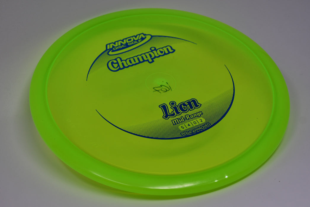 Buy Green Innova Champion Lion Midrange Disc Golf Disc (Frisbee Golf Disc) at Skybreed Discs Online Store
