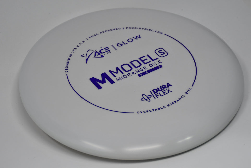 Buy White Prodigy Glow DuraFlex M Model S Midrange Disc Golf Disc (Frisbee Golf Disc) at Skybreed Discs Online Store
