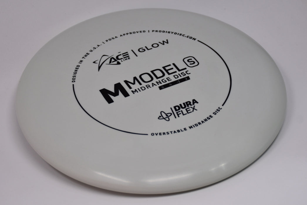 Buy White Prodigy Glow DuraFlex M Model S Midrange Disc Golf Disc (Frisbee Golf Disc) at Skybreed Discs Online Store
