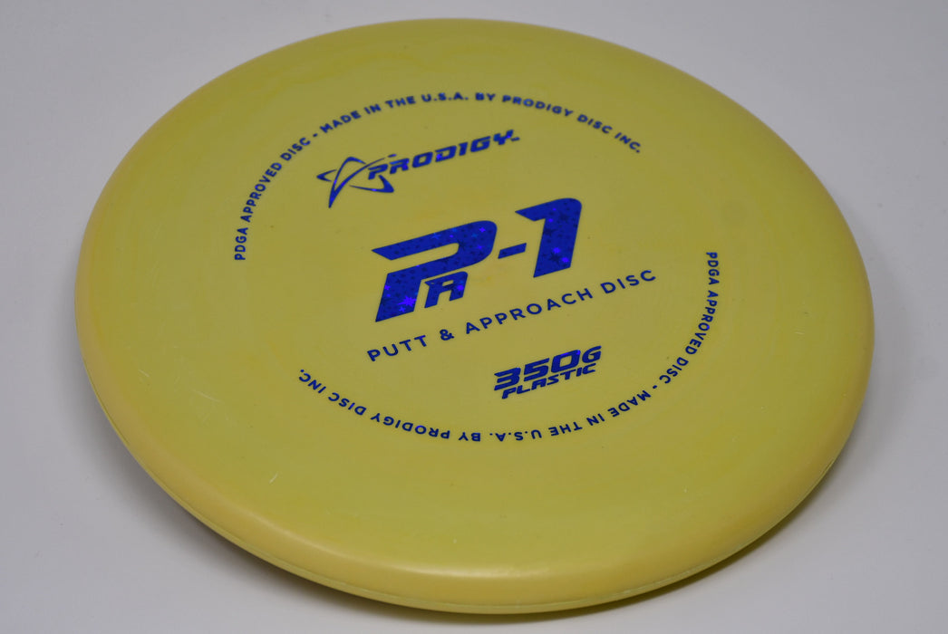 Buy Yellow Prodigy 350G PA1 Putt and Approach Disc Golf Disc (Frisbee Golf Disc) at Skybreed Discs Online Store