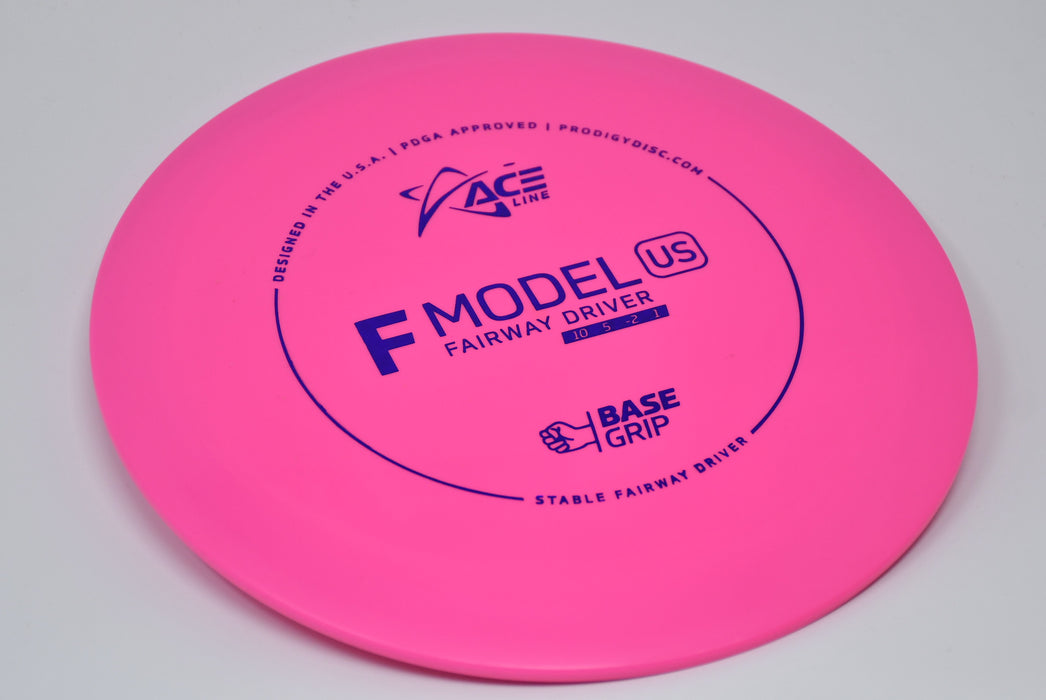 Buy Pink Prodigy BaseGrip F Model US Fairway Driver Disc Golf Disc (Frisbee Golf Disc) at Skybreed Discs Online Store