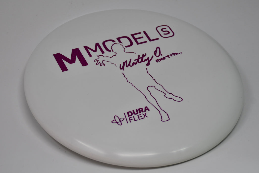 Buy White Prodigy DuraFlex M Model S Matty O Signature Midrange Disc Golf Disc (Frisbee Golf Disc) at Skybreed Discs Online Store