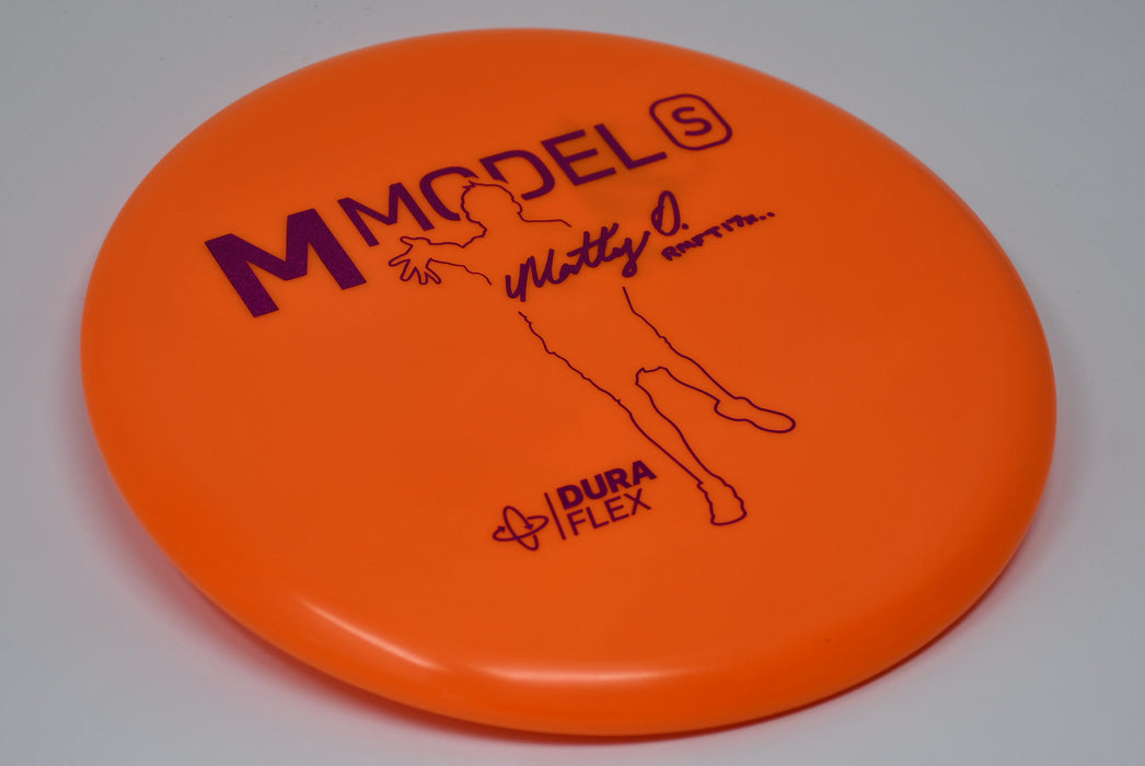 Buy Orange Prodigy DuraFlex M Model S Matty O Signature Midrange Disc Golf Disc (Frisbee Golf Disc) at Skybreed Discs Online Store