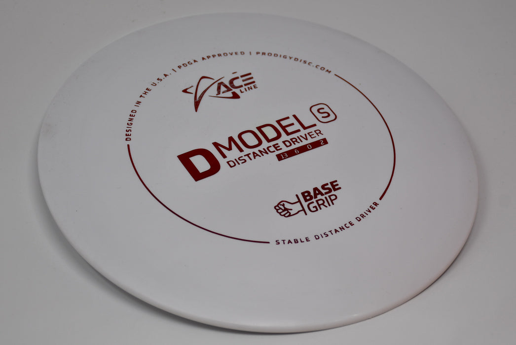 Buy White Prodigy BaseGrip D Model S Distance Driver Disc Golf Disc (Frisbee Golf Disc) at Skybreed Discs Online Store